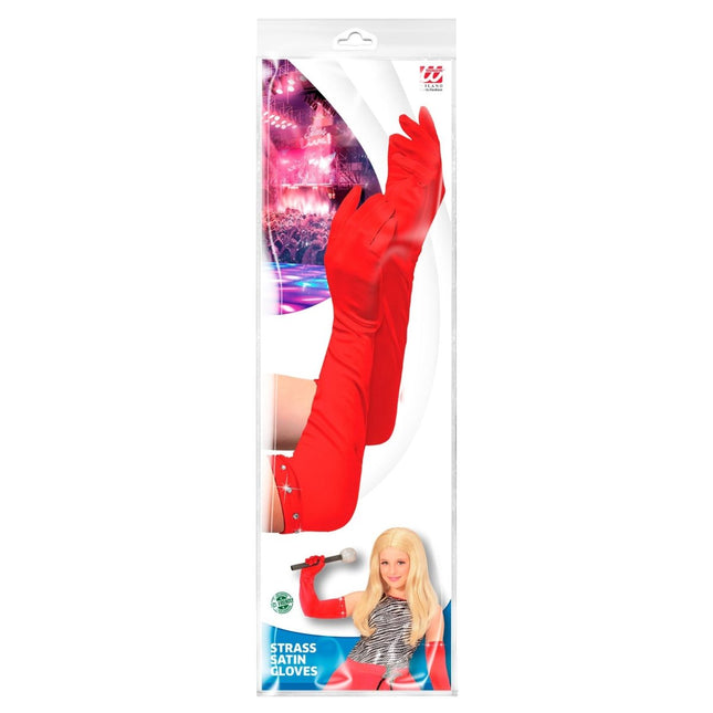 Rode Handschoenen Kind van Widmann koop je bij Partywinkel