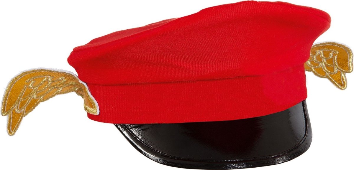 Rode Pet met vleugels van Orlob koop je bij Partywinkel