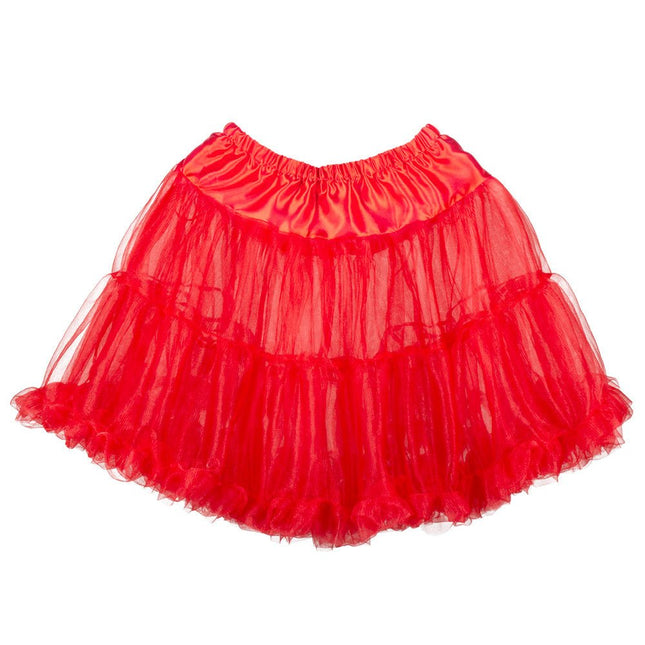 Rode Petticoat Deluxe van Boland koop je bij Partywinkel