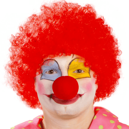 Rode Pruik Krullen van Fiestas Guirca koop je bij Partywinkel