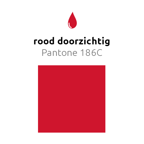 Rode Reuze Ballon Doorzichtig 60cm van Balloonia koop je bij Partywinkel