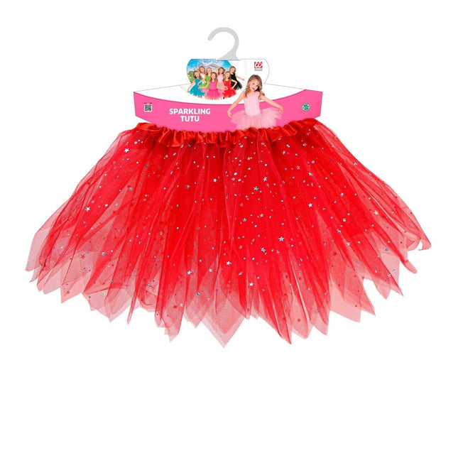 Rode Tutu Kind van Widmann koop je bij Partywinkel