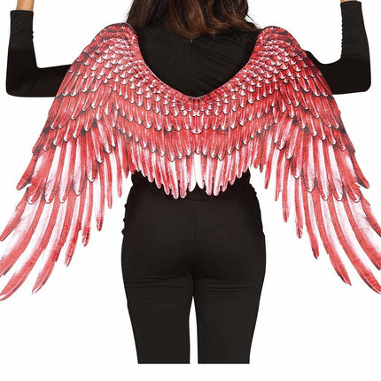 Rode Vleugels 105x45cm van Fiestas Guirca koop je bij Partywinkel