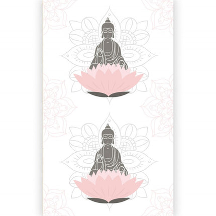 Traves de Mesa Rosa Blanco Crema Buda 5m