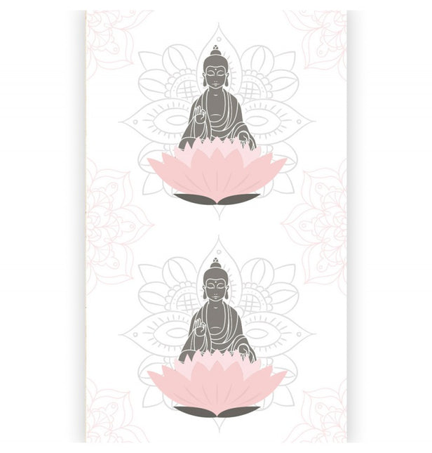 Traves de Mesa Rosa Blanco Crema Buda 5m