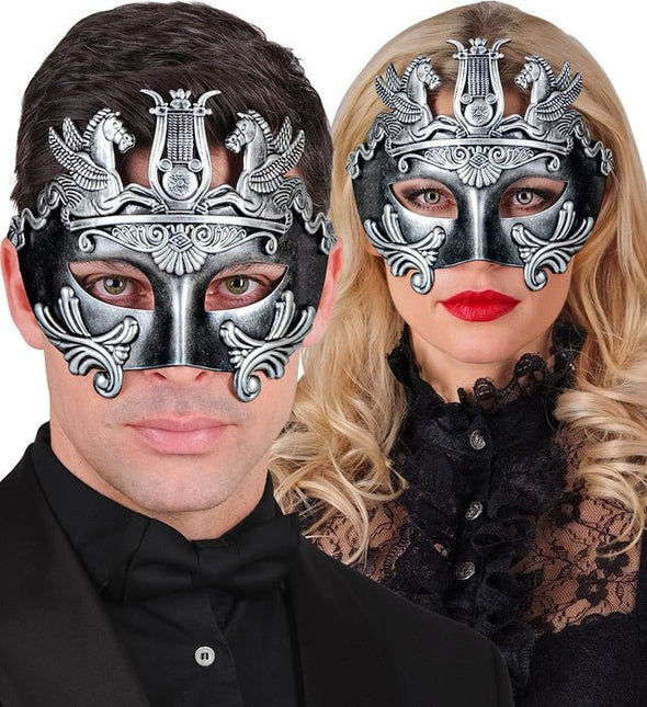 Romein Oogmasker Zilver van Widmann koop je bij Partywinkel