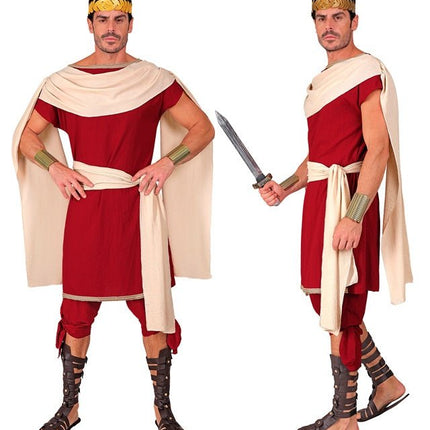 Romeins Kostuum Heren Rood Traditioneel van Widmann koop je bij Partywinkel
