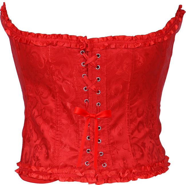 Rood Corset Dames Kant van Fiestas Guirca koop je bij Partywinkel