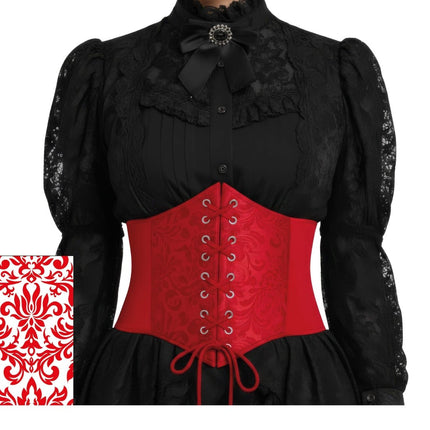 Rood Corset Glanzend van Fiestas Guirca koop je bij Partywinkel