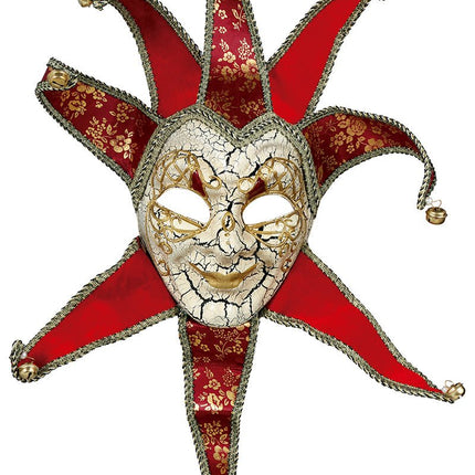 Rood Masker Venitiaans Heren van Fiestas Guirca koop je bij Partywinkel