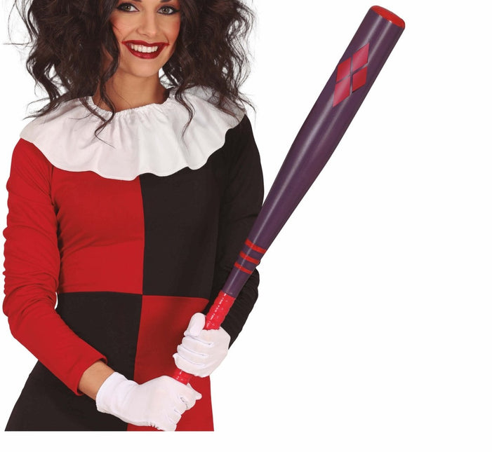 Rood Paarse Nep Knuppel 75cm van Fiestas Guirca koop je bij Partywinkel