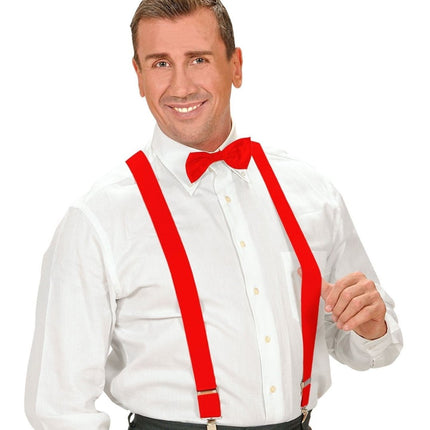 Rood Zilveren Bretels van Widmann koop je bij Partywinkel