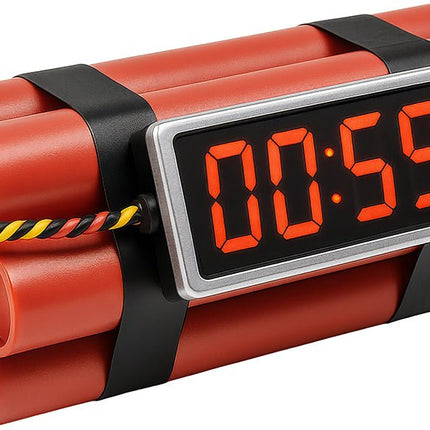 Rood Zwarte Nep Dynamiet 22cm van Fiestas Guirca koop je bij Partywinkel