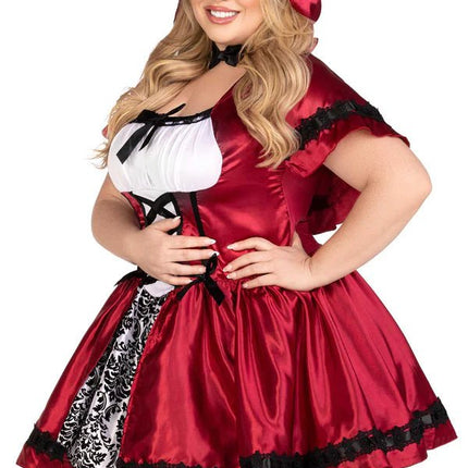 Roodkapje Kostuum Rood Dames Leg Avenue - Partywinkel - 714718498607