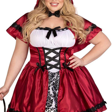 Roodkapje Kostuum Rood Dames Leg Avenue - Partywinkel - 714718498607