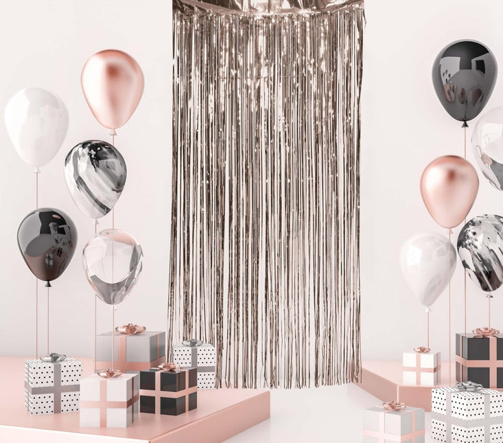 Rose Gouden Deurgordijn 2m van Fiestas Guirca koop je bij Partywinkel