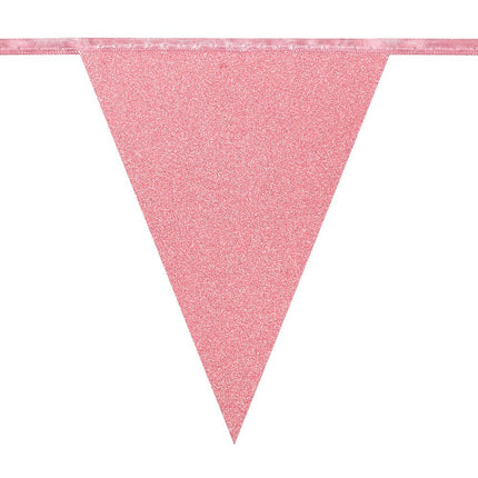 Rose Gouden Slinger Glitter Papier 6m van Boland koop je bij Partywinkel