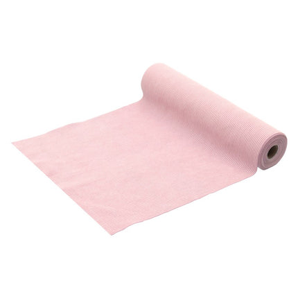 Camino de Mesa Terciopelo Rosa 3m