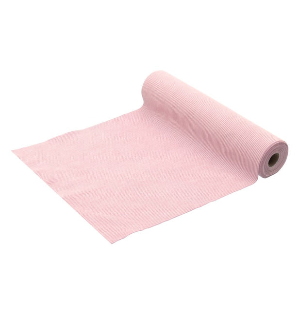 Camino de Mesa Terciopelo Rosa 3m