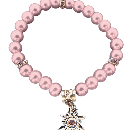 Roze Armband Edelsteen van Haus Huberts koop je bij Partywinkel