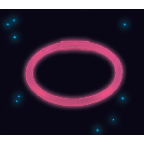 Roze Armband Glow In The Dark 20cm van Riethmueller koop je bij Partywinkel
