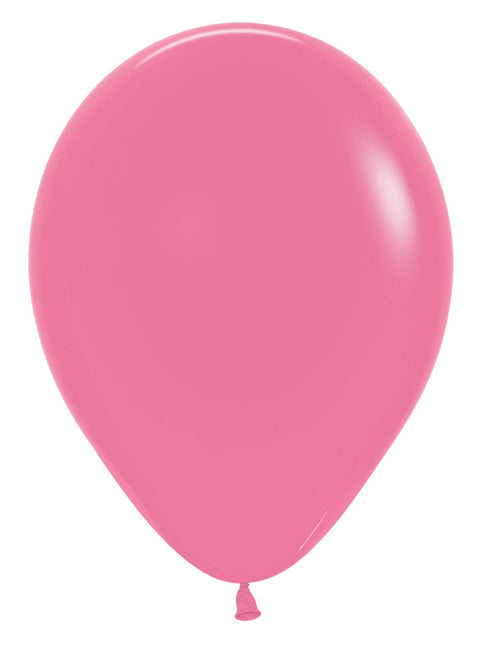 Roze Ballonnen Glans 30cm 12st van Sempertex koop je bij Partywinkel