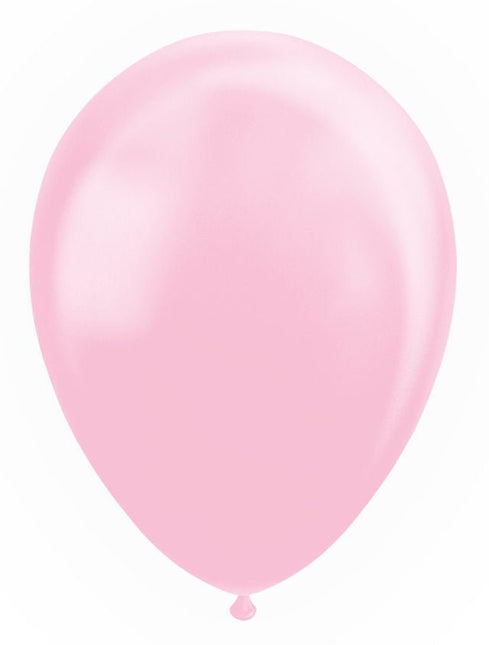 Roze Ballonnen Pastel Macaron 30cm 10st van WeFiesta koop je bij Partywinkel