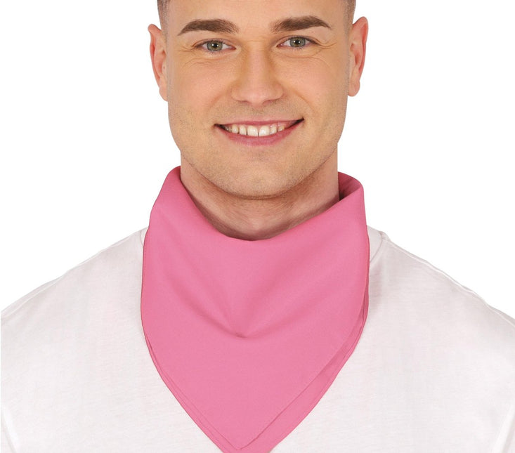 Roze Bandana 54cm - Partywinkel - 8434077270363