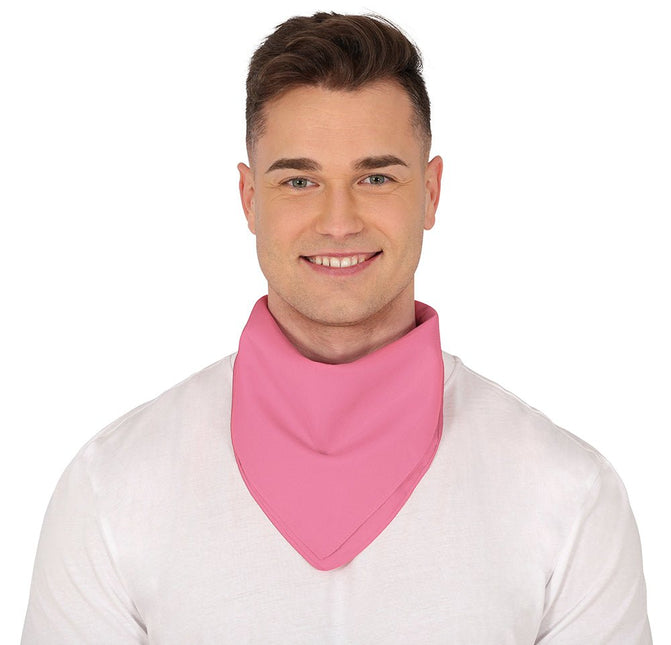 Roze Bandana 54cm - Partywinkel - 8434077270363