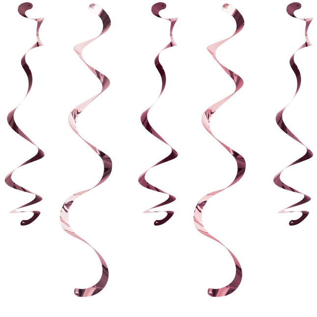 Roze Hangdecoratie 46cm 10st van Creative Converting koop je bij Partywinkel