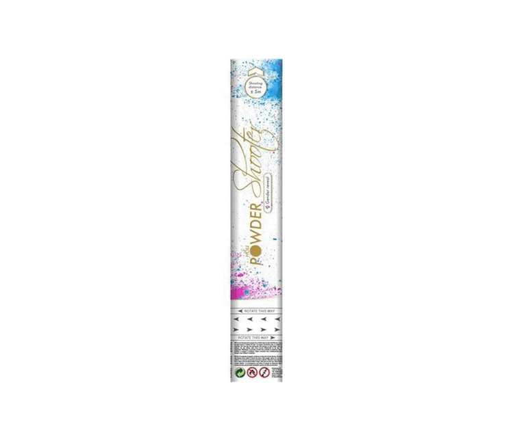Roze Holi Poeder Kanon 30cm van Haza Witbaard koop je bij Partywinkel