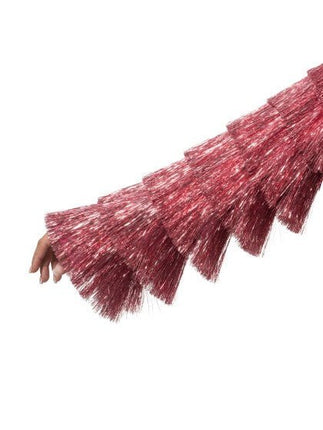 Roze Lametta Jasje Met Franjes Dames van CHAKS koop je bij Partywinkel