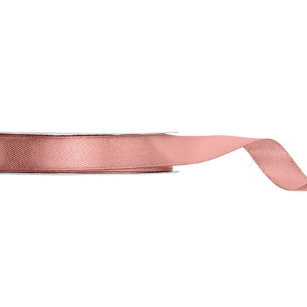 Roze Lint 12Mm Satijn Dusty 25m van Partydeco koop je bij Partywinkel