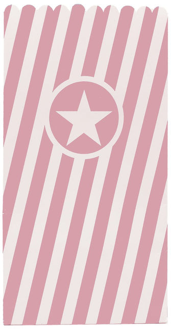 Roze Popcorn Bakjes 6st van Procos koop je bij Partywinkel