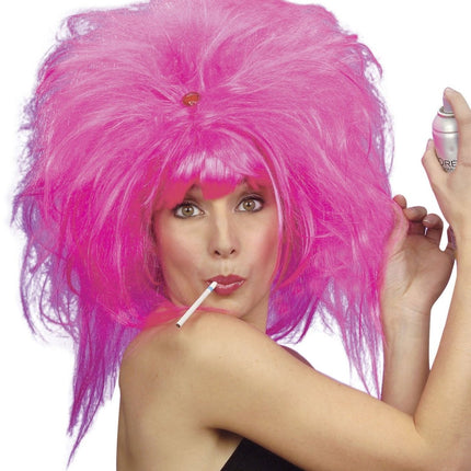 Roze Pruik Pretty Woman van Widmann koop je bij Partywinkel