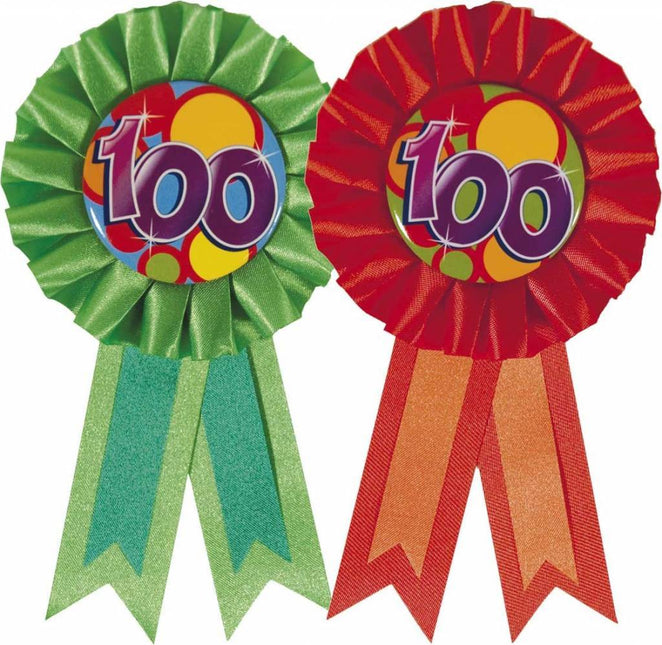 Rozet 100 Jaar van Haza Witbaard koop je bij Partywinkel