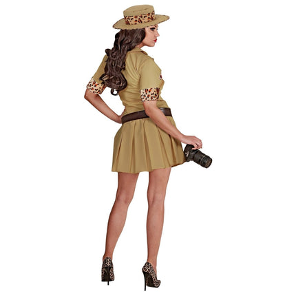 Safari Jurk Dames van Widmann koop je bij Partywinkel