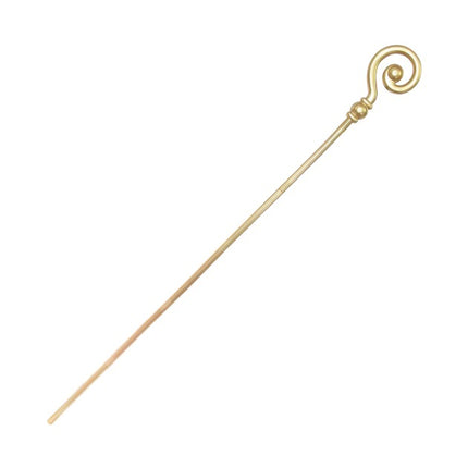 Bastón de San Nicolás dorado, 1,85 m, 6 unidades