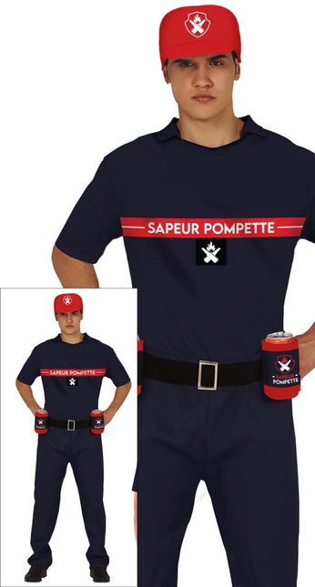 Sapeur Pompette Kostuum Heren L van Fiestas Guirca koop je bij Partywinkel