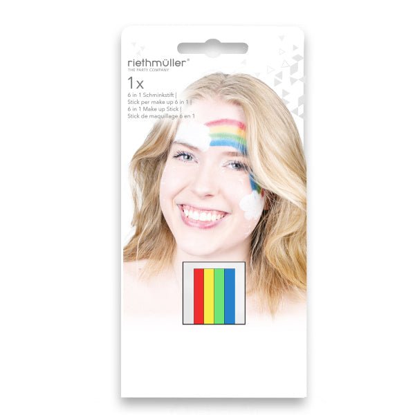 Schminkstift Regenboog van Riethmueller koop je bij Partywinkel