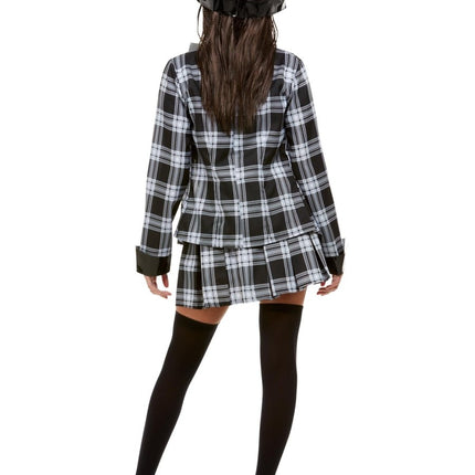 Schoolmeisje Kostuum Zwart Wit Dames Clueless Dionne van Smiffys koop je bij Partywinkel