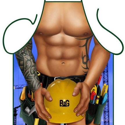 Schort Bouw van Partychimp koop je bij Partywinkel