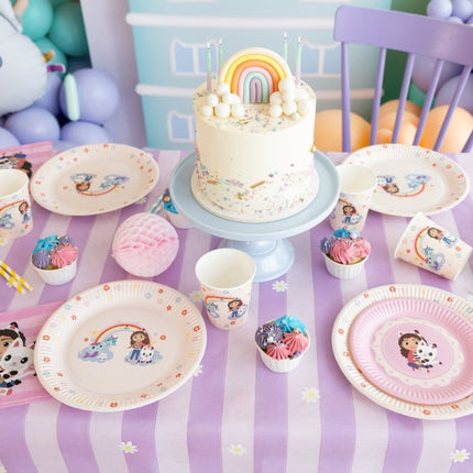 Servetten Gabby's Dollhouse, 33 x 33 van Partydeco koop je bij Partywinkel