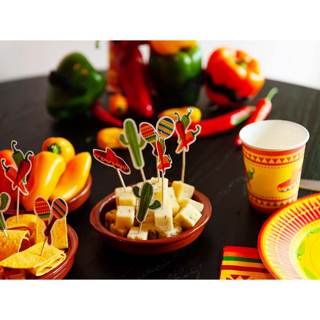 Servetten Mexico Papier 33cm van Boland koop je bij Partywinkel