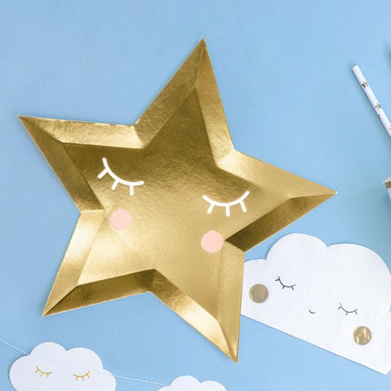 Servetten Wolk 16cm 20st van Partydeco koop je bij Partywinkel