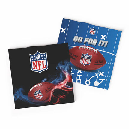 Servilletas de la NFL, 33 cm, 20 unidades