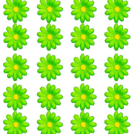 Set Van 20 Decoratieve Groene Bloemen van Widmann koop je bij Partywinkel