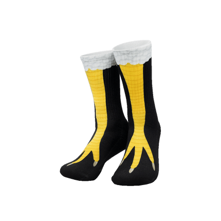 Calcetines divertidos con patas de pollo