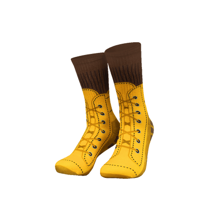 Calcetines divertidos para zapatos de trabajo
