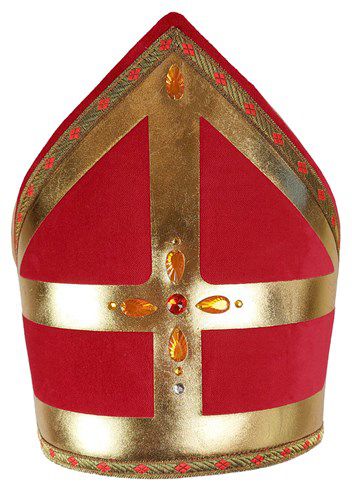 Sinterklaas Mitre Terciopelo